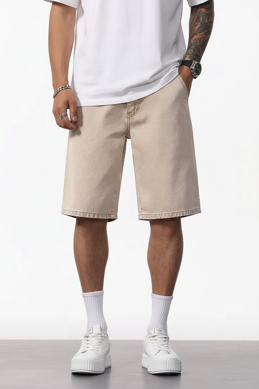 Bermuda Denim Carpenter Camel