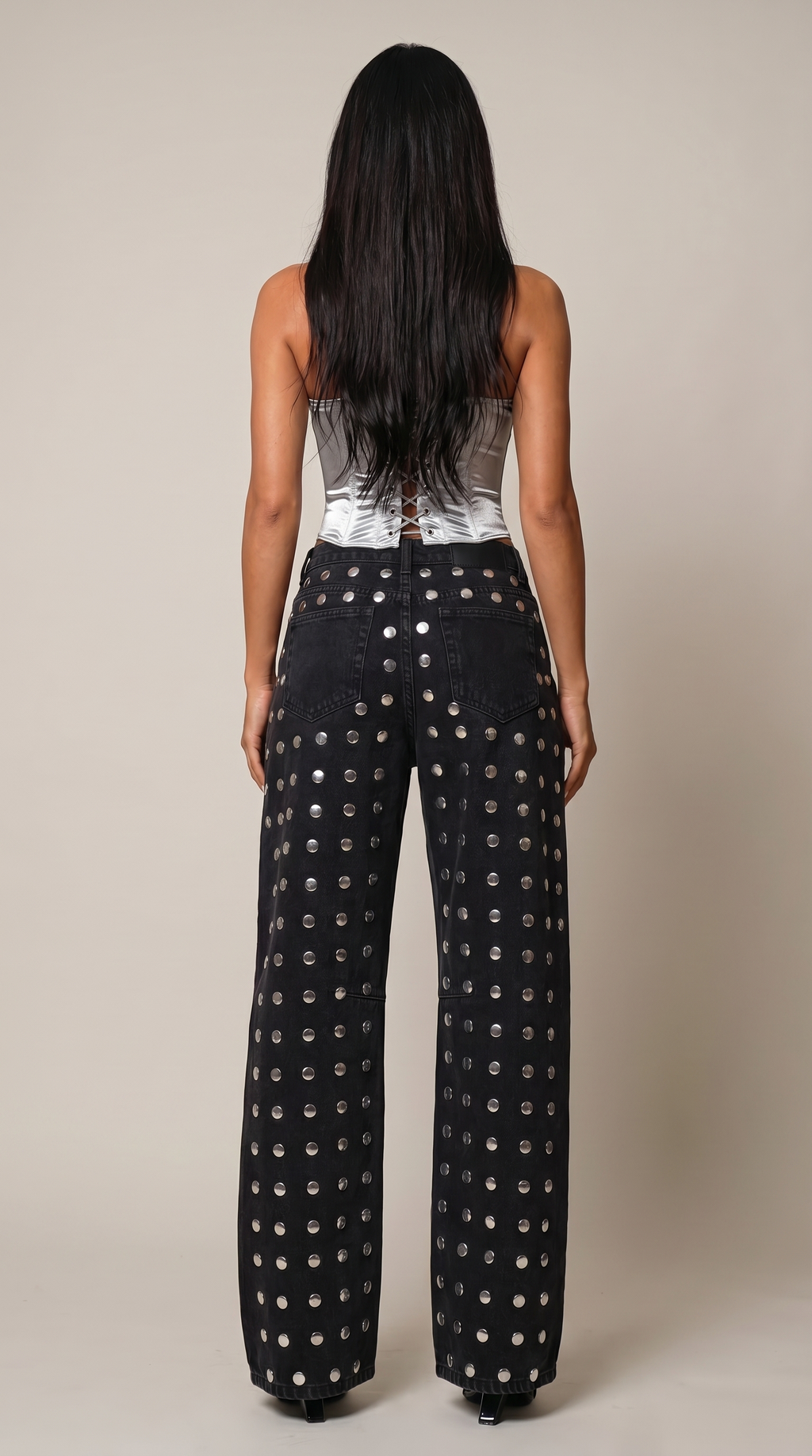 Pantalón Tachuelas Espejo