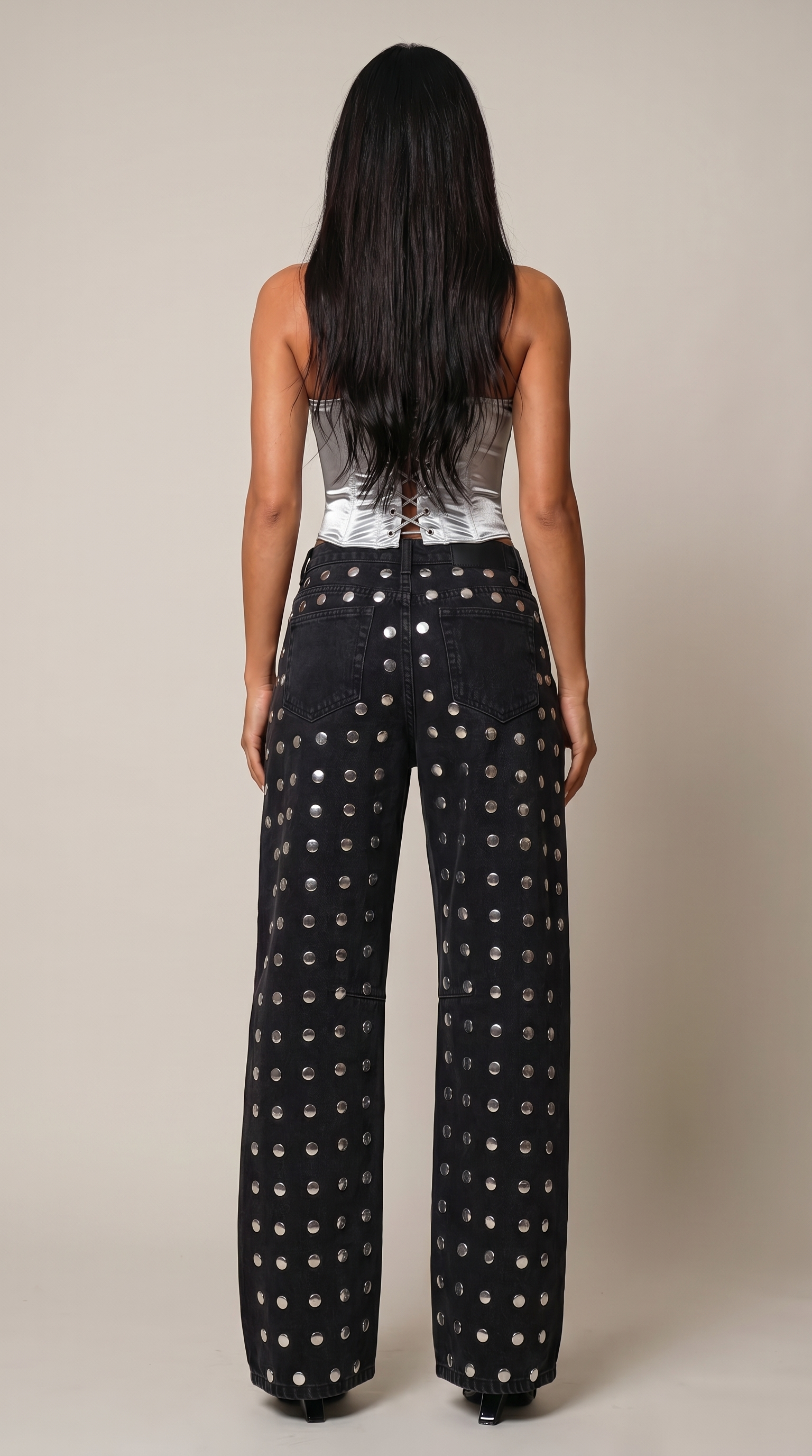 Pantalón Tachuelas Espejo