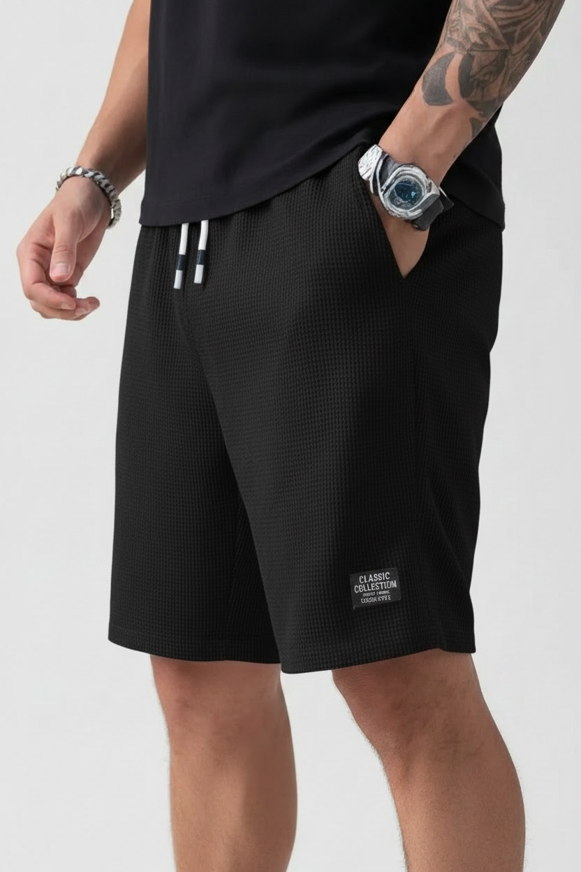 Pantalones cortos Waffle