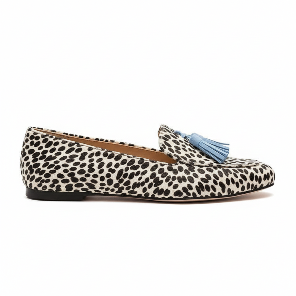 Mocasín Cheetah Azul